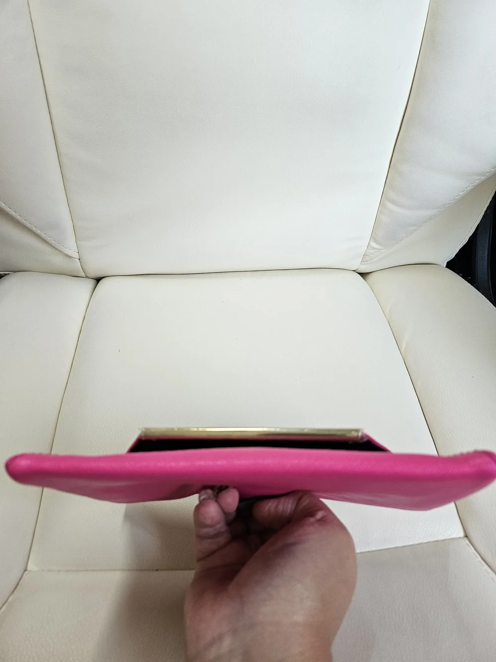 Juicy Couture Pink Envelope Clutch